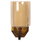 Haye Gold and Brown Iron Wall Light | S-470-1W | Included Bulb | Eliante by Jainsons Lights