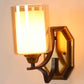 Haye Gold and Brown Iron Wall Light | S-470-1W | Included Bulb | Eliante by Jainsons Lights