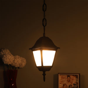 Black Metal Outdoor Hanging Light HGN-95-HL-BK