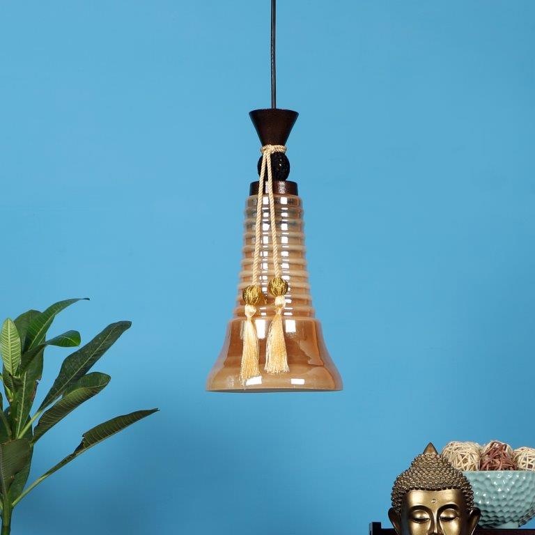 Cobre Brown Iron Hanging Lights - E27 holder - without Bulb - HL-03-WH