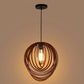 ELIANTE Brown Mdf Hanging Lights- HL-04-1LP-HL - without bulb