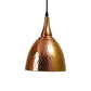 ELIANTE Copper Iron Base Copper White Shade Hanging Light - Hl-109-1Lp - Bulb Included