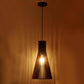 ELIANTE Brown MDF Base Brown MDF Shade Hanging Light - Hl-12-1Lp-Teak - Bulb Included