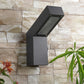 Black Metal Outdoor Wall Light -Hl-2491-A-WW - Included Bulb