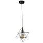 Black Iron Hanging Light - E27 holder - without Bulb - HL-303-BK