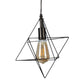 Black Iron Hanging Light - E27 holder - without Bulb - HL-303-BK