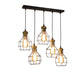 ELIANTE Lampu Black Iron Hanging Lights - Hl-V29-5lp - without bulb