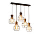 ELIANTE Lampu Black Iron Hanging Lights - Hl-V29-5lp - without bulb