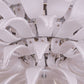 Celestia Luxe White Crystal Grand Ceiling Chandelier