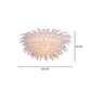 Celestia Luxe White Crystal Grand Ceiling Chandelier