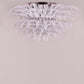 Celestia Luxe White Crystal Grand Ceiling Chandelier