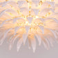 Celestia Luxe White Crystal Grand Ceiling Chandelier