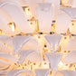 Celestia Luxe White Crystal Grand Ceiling Chandelier