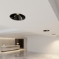 Glanza COB spotlights installed – hotel lobby