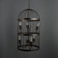 Black Metal Hanging Light - HP-6 - Included Bulb