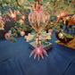 Blush Blossom Glass Branch Chandelier – A Jewel-Toned Statement Piece