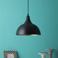 Black Metal Single Hanging Light  M-18-HL-BK-GD