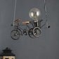 Riksha Walla Metal Hanging Light - RIKSHA-HL - Included Bulb