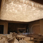 Premium Textile Ceiling Light Panel | Fire Resistant Architectural Ceiling System with LED Integration