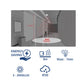 IRIS S8 Wall/Ceiling Mounted PIR Motion Sensor