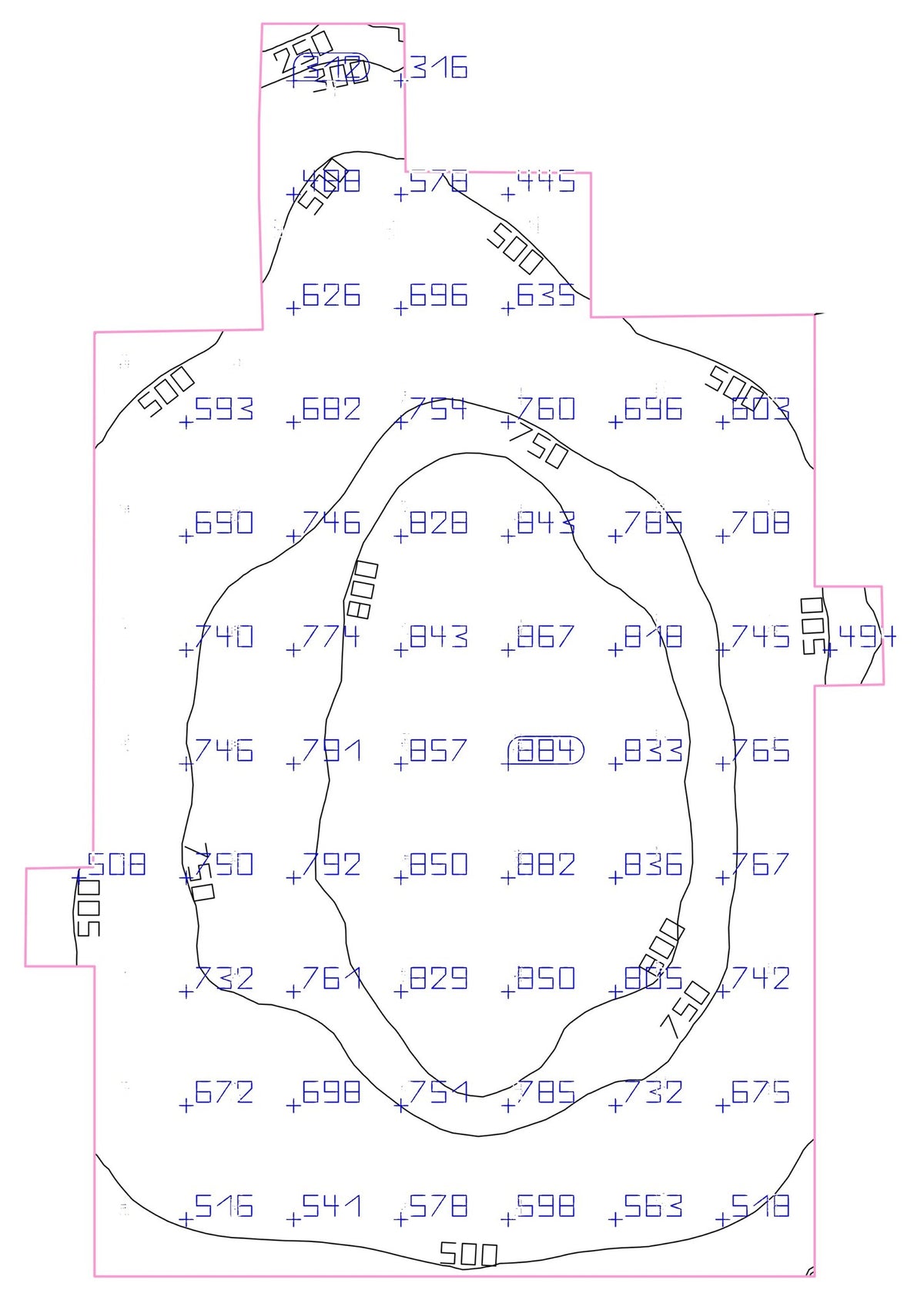 Unity Gym — calculated light 0.8 m above the floor: 687 lux average (DIALux)