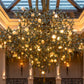 Jade Leaf Glass Canopy Chandelier – A Statement Piece for Double-Height Lobbies