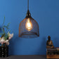 Black Metal Hanging Light - JALI-HL-BK - Included Bulb