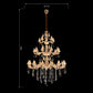 Jaquar Centaurus 15+10+5 L chandelier with asfour almaaza crystal & gold finish