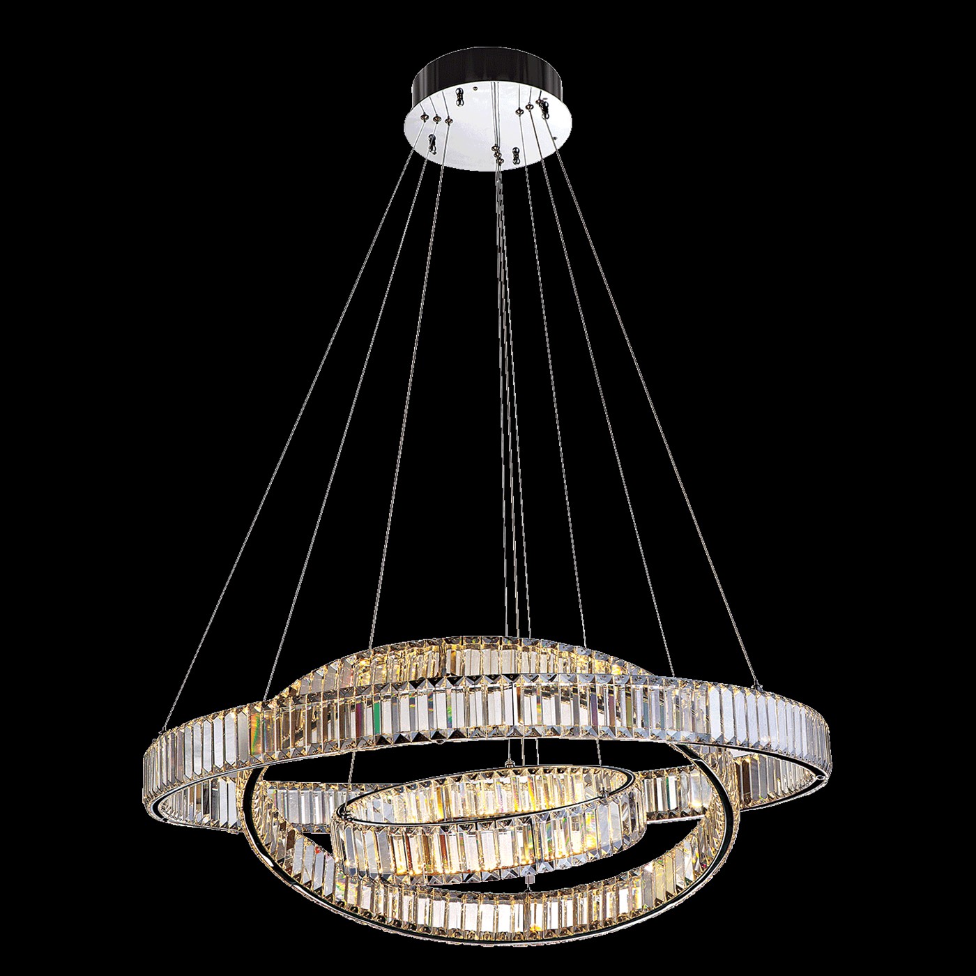 Jaquar Galaxy chandelier with asfour almaaza crystal