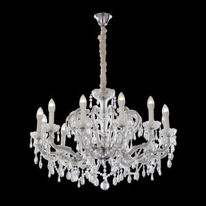 Jaquar Grandoise 12L chandelier with Asfour Almaaza crystal