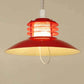 Jauna Red Iron Hanging Light | Apollo-Red-1LP-Small | Included Bulb | Eliante by Jainsons Lights