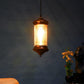 Antique Copper Iron Hanging Light - E27 holder - without Bulb - JS-02-1LP