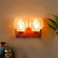 Rojo Brown Wood Wall Light - E27 holder - without Bulb - JS-021-2W