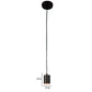 Black Aluminium Hanging Light - Inbuilt LED - JS-1045-1LP