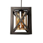 Black Iron Hanging Light - E27 holder - without Bulb - JS-1050-LP