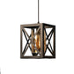 Black Iron Hanging Light - E27 holder - without Bulb - JS-1050-LP