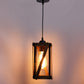 wodden Mex Box Hanging Light -Js-111-HL - Included Bulb