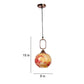 Copper Iron Hanging Light - E27 holder - without Bulb - JS-1320-1LP