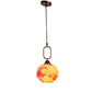 Copper Iron Hanging Light - E27 holder - without Bulb - JS-1320-1LP