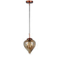 Copper Iron Hanging Light - E27 holder - without Bulb - JS-1322-1LP