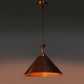 Copper Iron Hanging Light - E27 holder - without Bulb - JS-1324-1LP