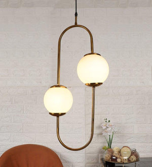 Eliante Buenas Gold Iron Hanging Light - E27 holder - without Bulb - JS-1326-HL