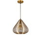 Gold Iron Hanging Light - E27 holder - without Bulb - JS-1327-1LP