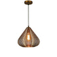 Gold Iron Hanging Light - E27 holder - without Bulb - JS-1327-1LP