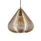 Gold Iron Hanging Light - E27 holder - without Bulb - JS-1327-1LP