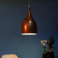 Gold Iron Hanging Light - E27 holder - without Bulb - JS-1328-1LP