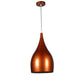 Gold Iron Hanging Light - E27 holder - without Bulb - JS-1328-1LP