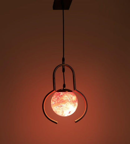 Eliante Quiera Gold Iron Hanging Light - E27 holder - without Bulb - JS-1329-HL