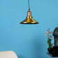 Gold Iron Hanging Light - E27 holder - without Bulb - JS-1330-1LP