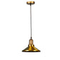 Gold Iron Hanging Light - E27 holder - without Bulb - JS-1330-1LP